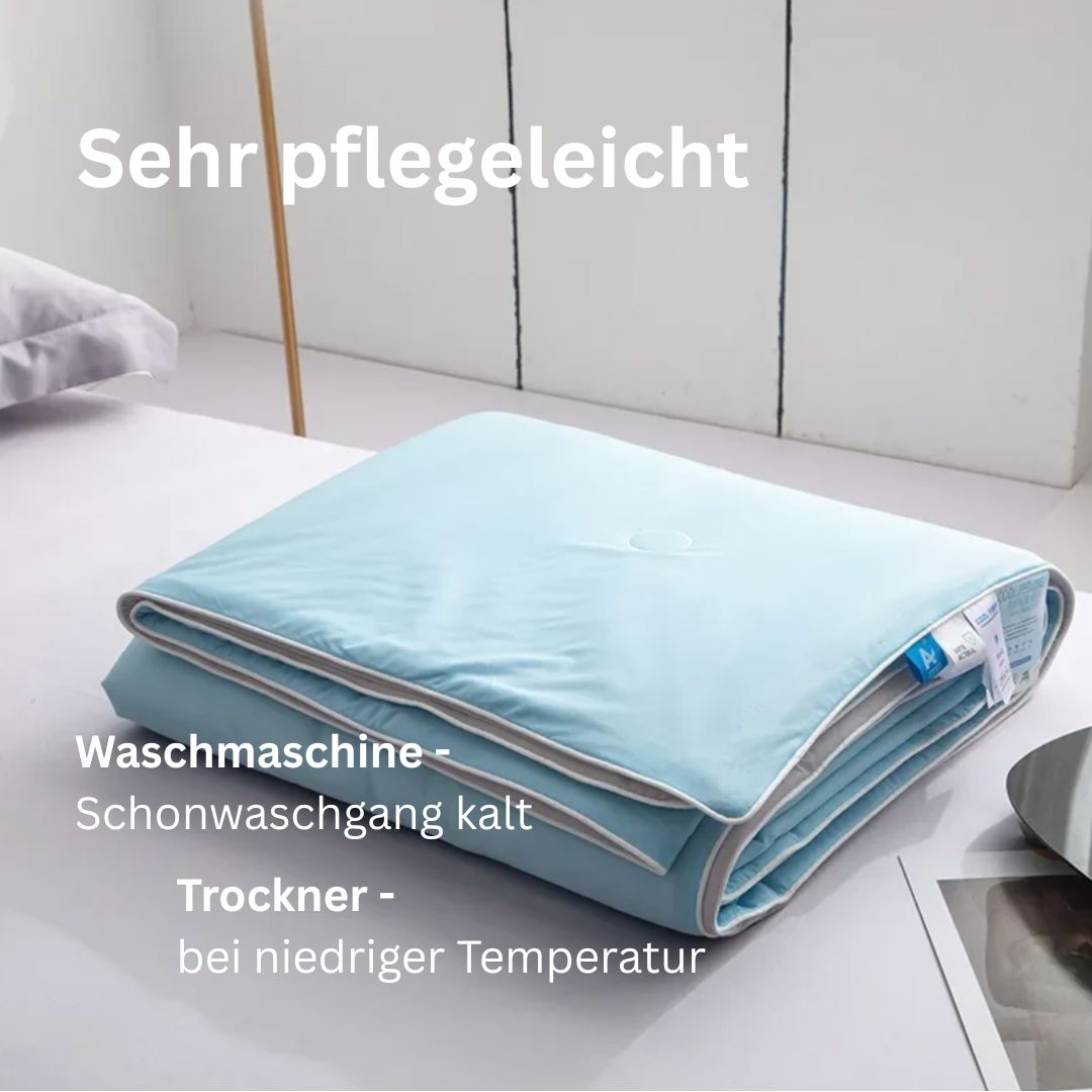 Die neu konzipierte, kühlende Sommer Decke, für den besten Schlaf wenn es so warm ist!