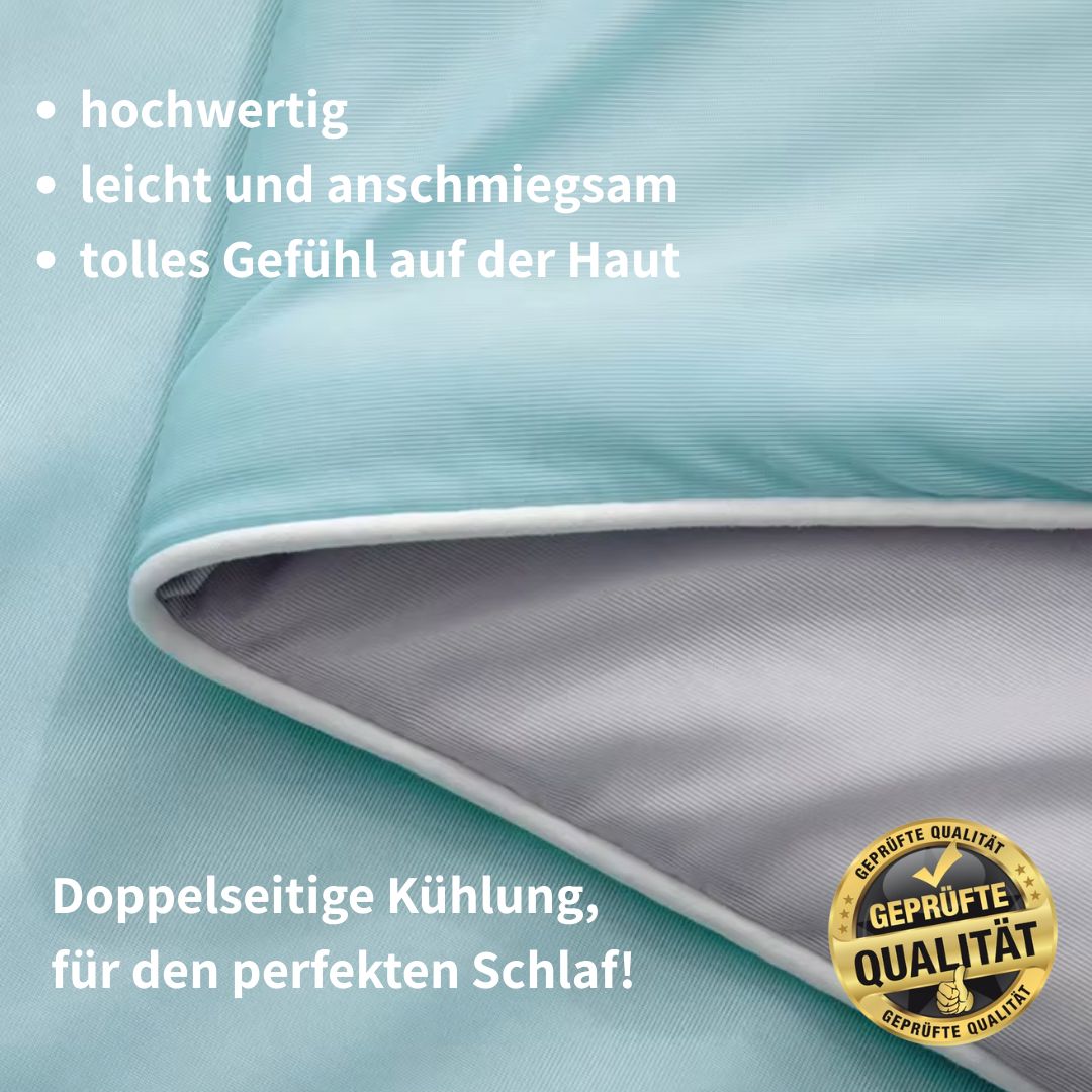 Die neu konzipierte, kühlende Sommer Decke, für den besten Schlaf wenn es so warm ist!