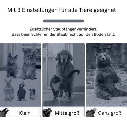 DOCAFIT- Elektrische Krallen-Feile   |  Vermeidet absolut die Verletzungsgefahr!