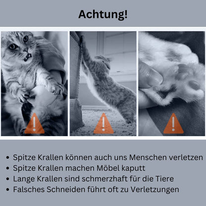 DOCAFIT- Elektrische Krallen-Feile   |  Vermeidet absolut die Verletzungsgefahr!