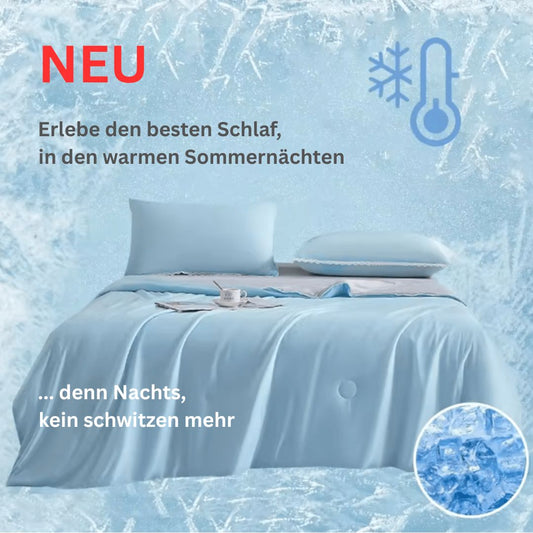 Die neu konzipierte, kühlende Sommer Decke, für den besten Schlaf wenn es so warm ist!