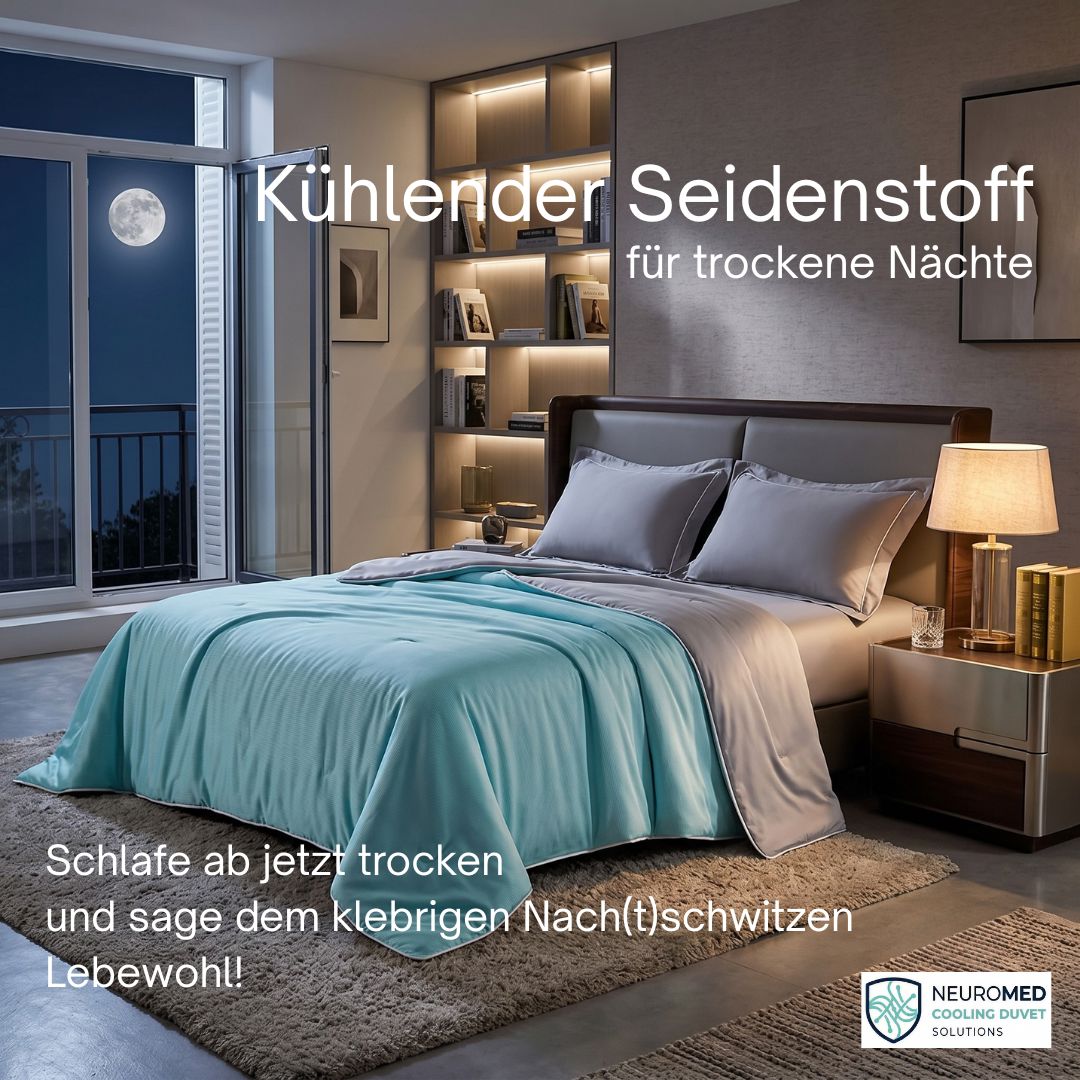 Erlebe den besten Schlaf wenn es warm ist, ohne zu schwitzen!