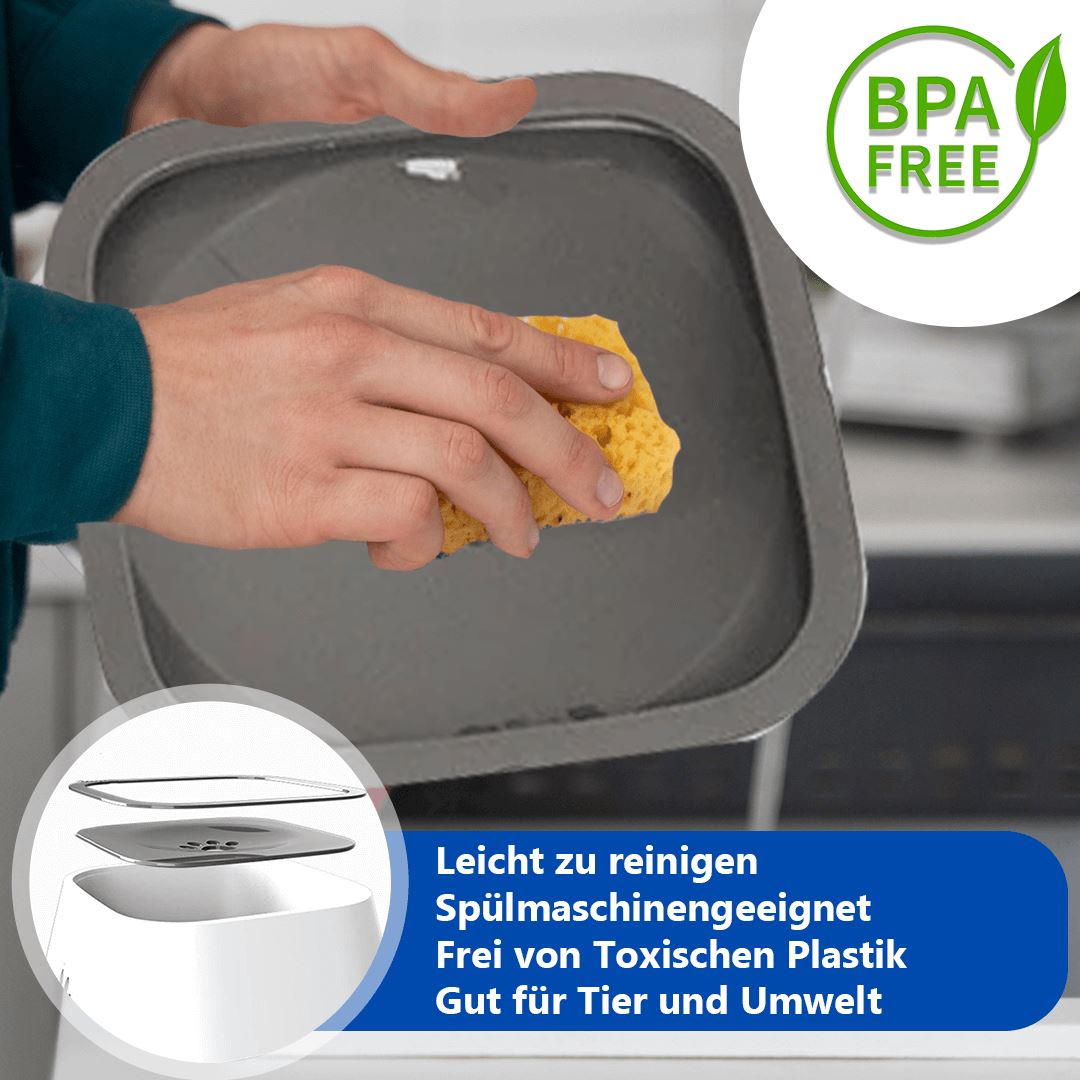 Sorgt für trockenen Boden und verhilft zum langsamen trinken!