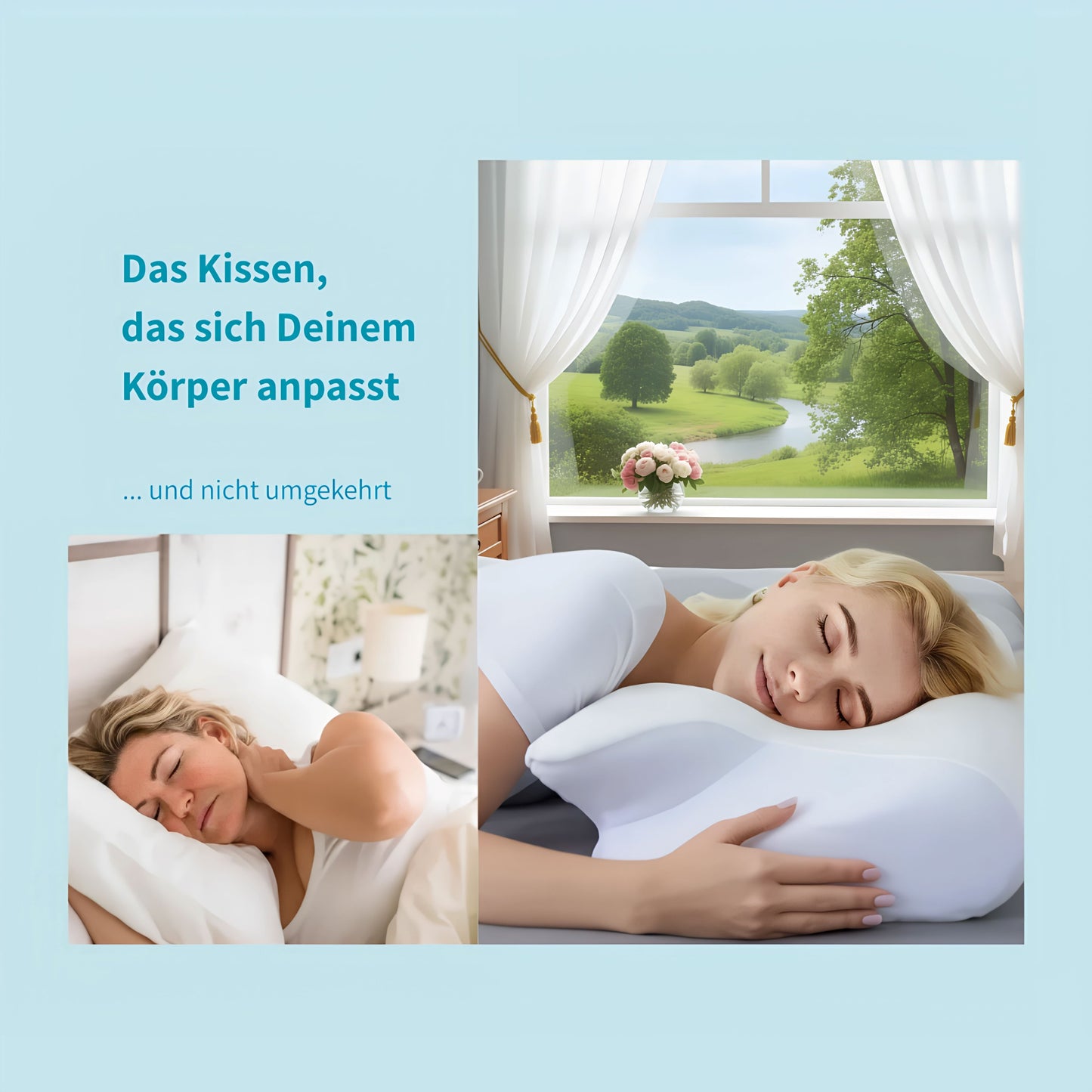 Wache endlich schmerzfrei auf! Tiefschlaf wie auf Wolken