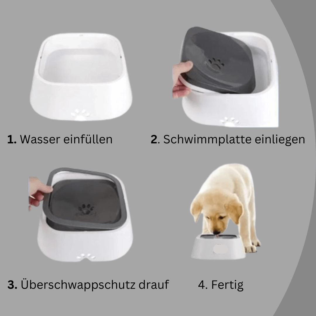 Sorgt für trockenen Boden und verhilft zum langsamen trinken!